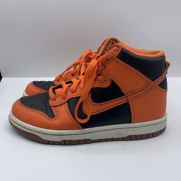 Nike Dunk High Safety Orange Halloween DB2179-004 Size US 5 Y - Picture 1 of 8